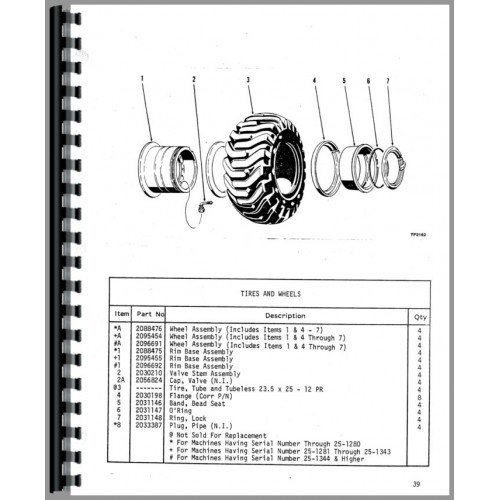trojan loader parts manual